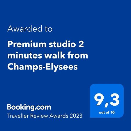 Premium Studio 2 Minutes Walk From Champs-Elysees Paris Ngoại thất bức ảnh